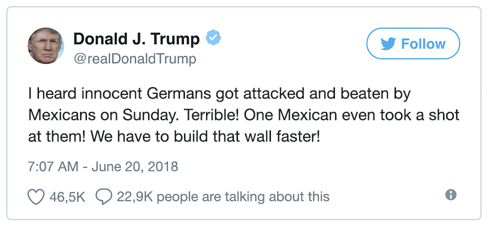 [Obrazek: Trump_Tweet_Mexiko_Deutschland.jpg]