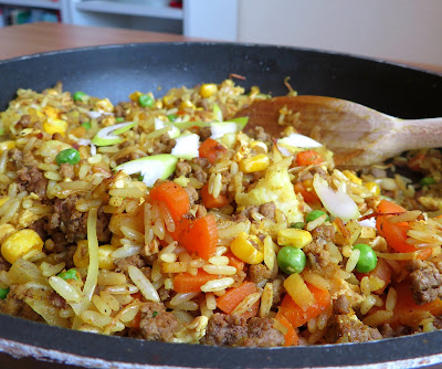 Curried Beef Fried Rice