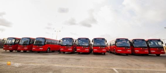 1 Photos: Metro bus official launch by Gov. Fashola on Feb. 17th