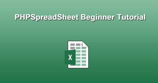 PHPSpreadSheet Beginner Tutorial | Webslesson