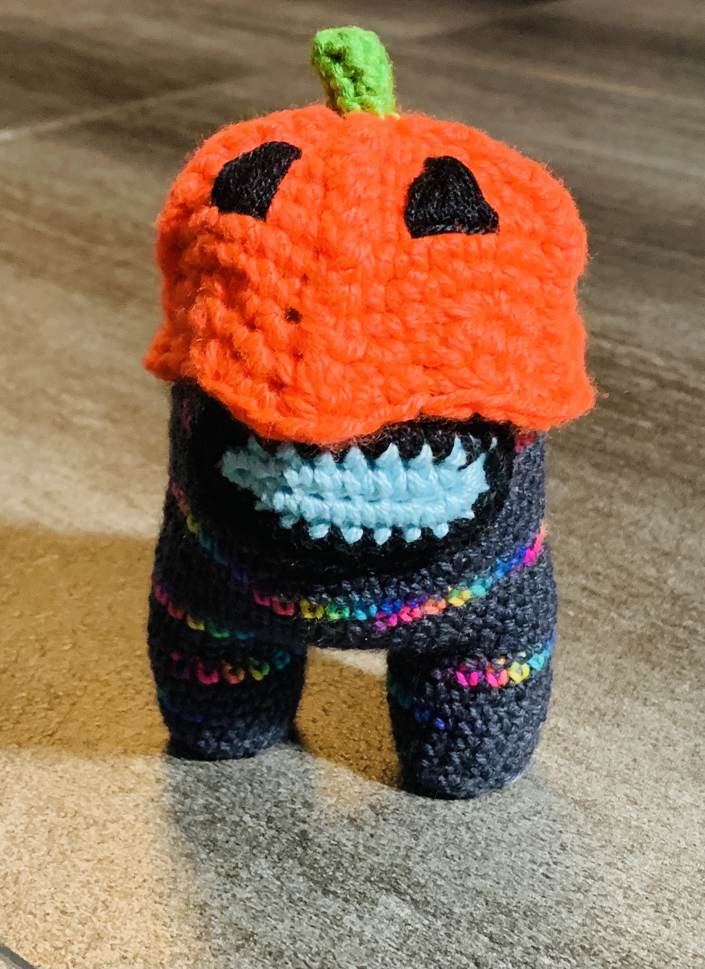 Jas K Crochet Among Us Pumpkin Hat