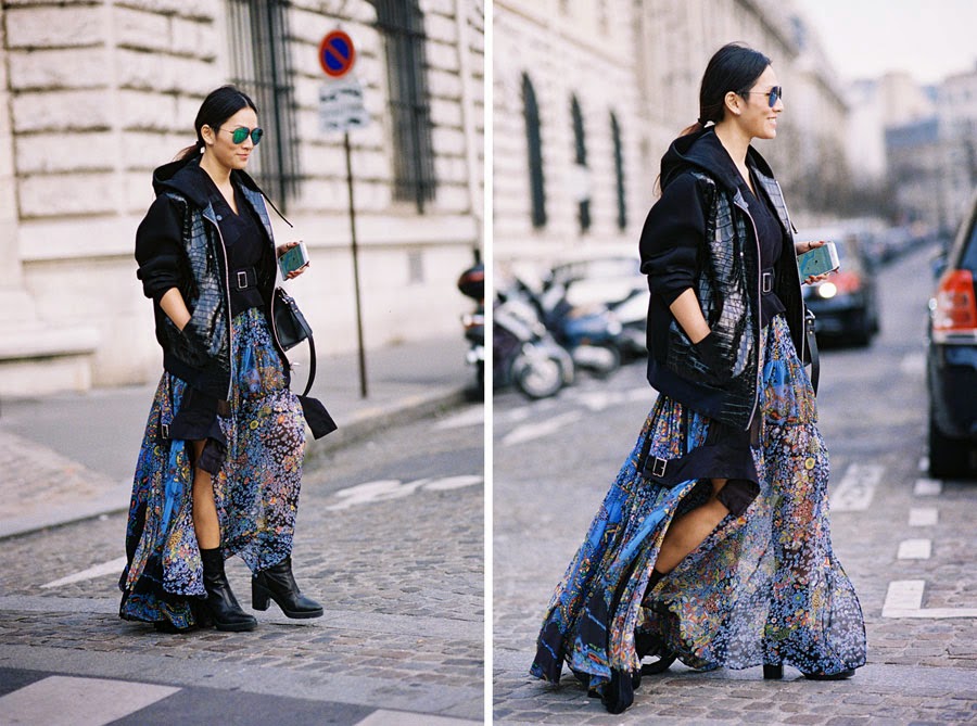 Vanessa Jackman: Paris Fashion Week AW 2015....Tina