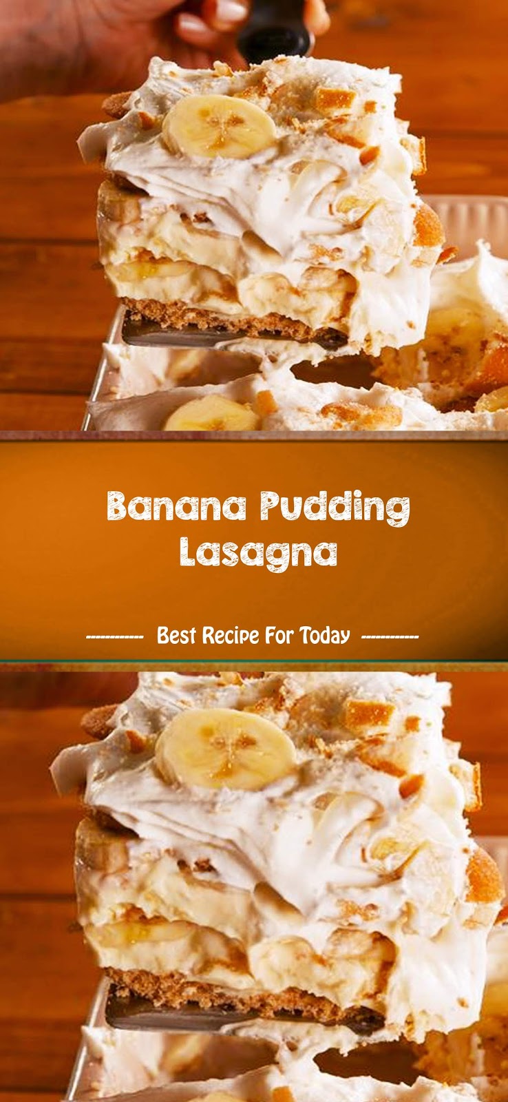 Banana Pudding Lasagna - 3 SECONDS