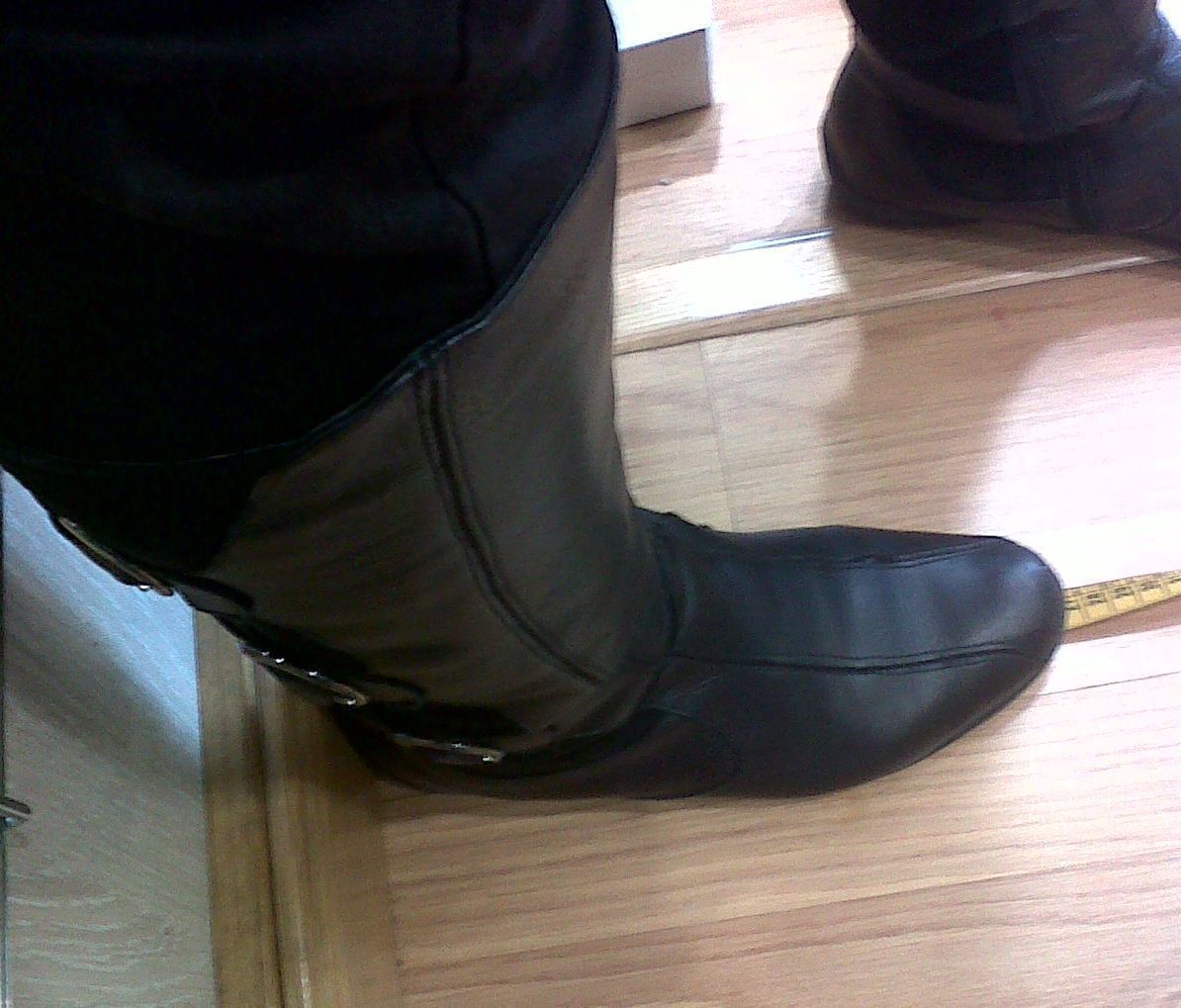 Woman XL (tallas grandes) tomar medidas? Pies, pies.