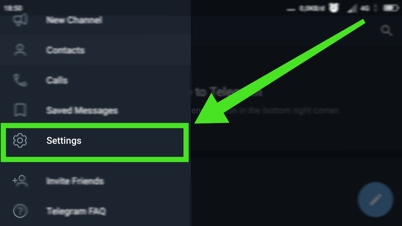 cara mengganti bahasa di telegram