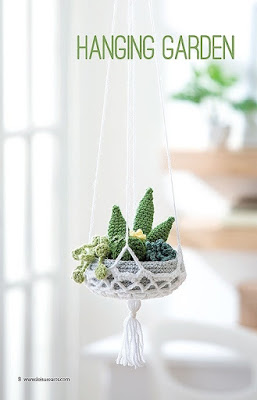 Crochet a Hanging Garden with Planter Pattern
