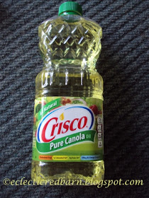 Eclectic Red Barn:Crisco vegetable oil