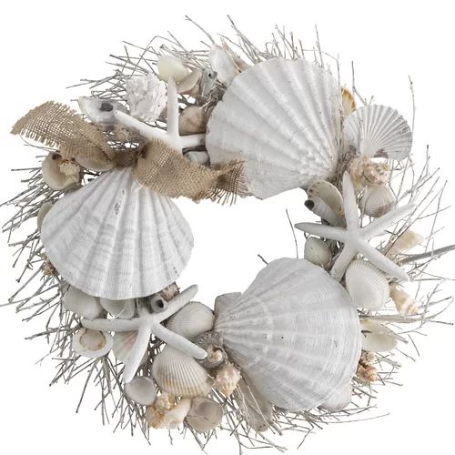 18 Coastal Christmas Wreaths for Front Door