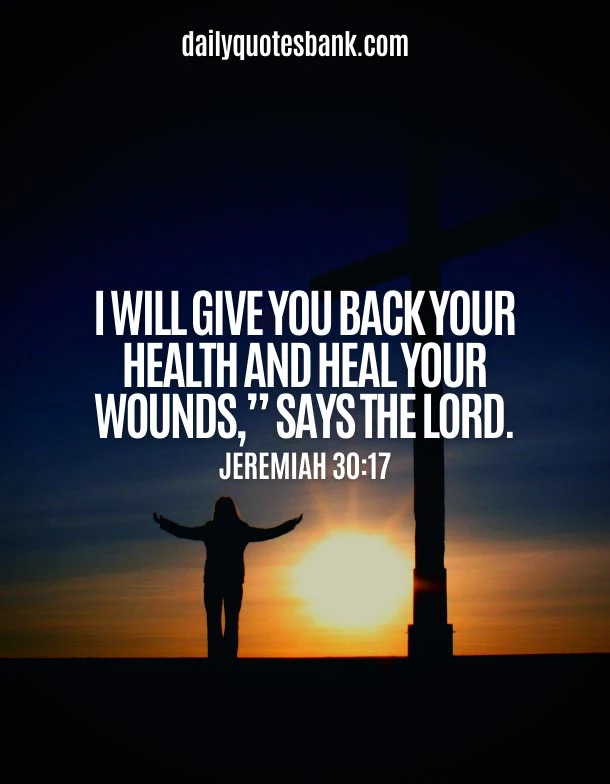 Bible Quotes About God Healing Power