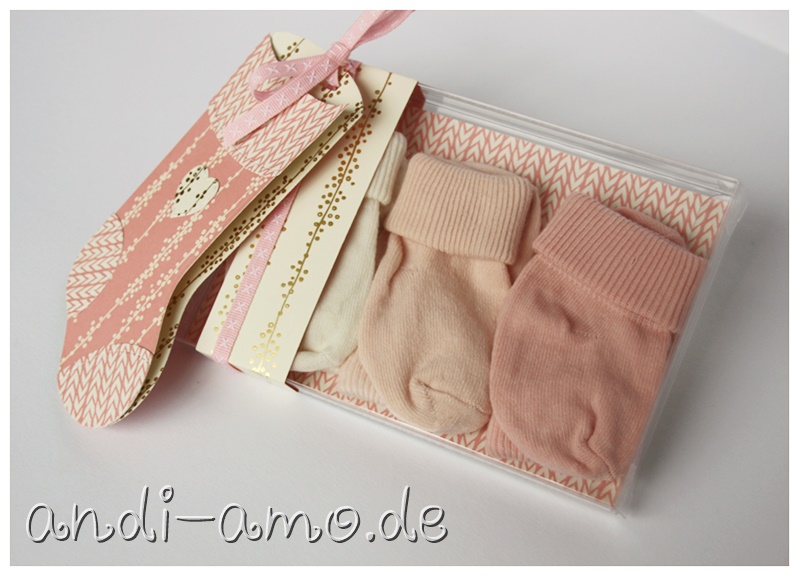 andi-amo: Baby-Socken-Karte