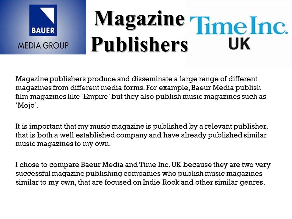 AS Media 3) What kind of media institution might distribute your media