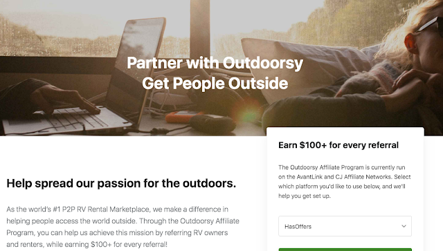 Outdoorsy Affiliate Program