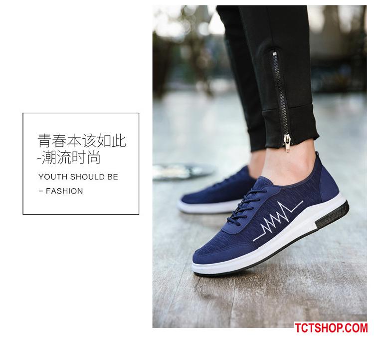 Giày thể thao nam thời trang, màu sắc sành điệu nam tính, mẫu Hàn