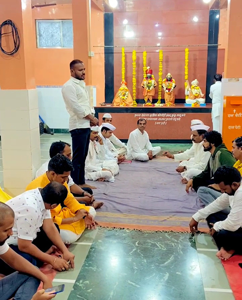 वारकरी परंपरेचा आदर करणाऱ्या उमेश कोकरे यांचे कार्य कौतुकास्पद; गुरुपौर्णिमा कार्यक्रमात वारकऱ्यांनी व्यक्त केली भावना