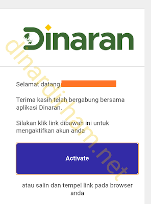 Cara Daftar dan Buka Rekening Dinaran.id