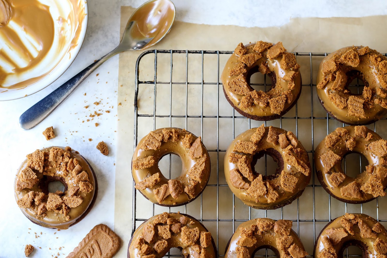 Vegan Biscoff Crumbl Cookies - The Little Blog Of Vegan