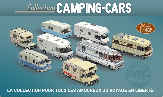 Passion Camping-cars 1:43 Hachette Collections Francia