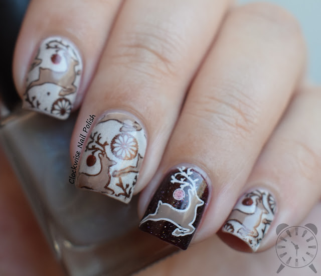 The Clockwise Nail Polish: Merry Christmas 2016 - Nail Arts