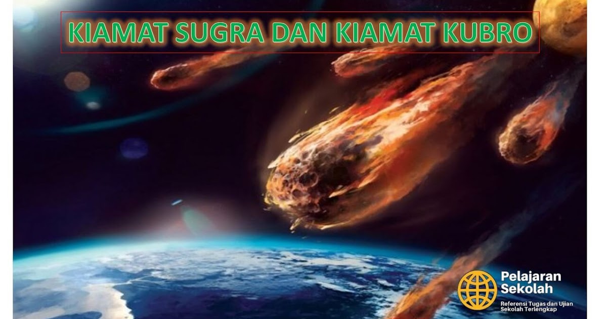 Di bawah ini merupakan contoh kiamat sugra kecuali