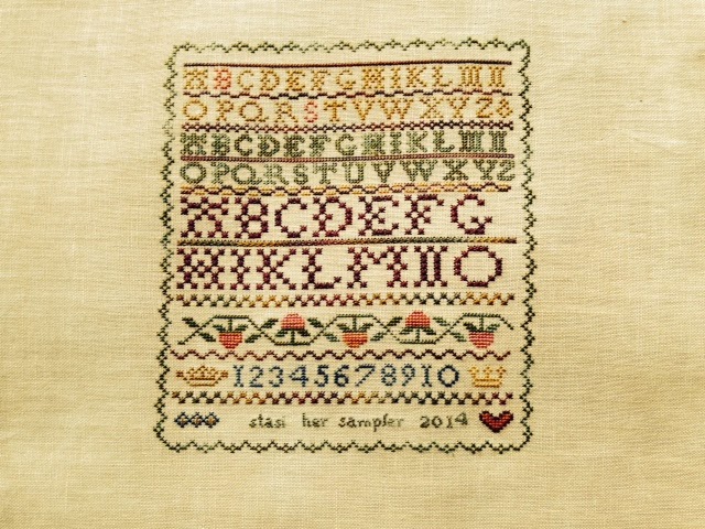 Housewife cross stitch kit & Frame (New Berlin)<br><font color=red