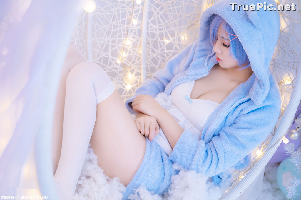 Image [MTCos] 喵糖映画 Vol.043 – Chinese Cute Model – Sexy Rem Cosplay - TruePic.net - Picture-41