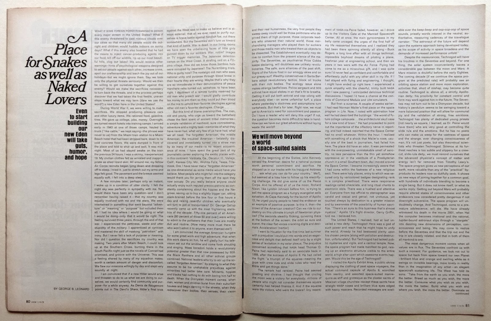Past Print: Look magazine / The Seventies / January 13, 1970