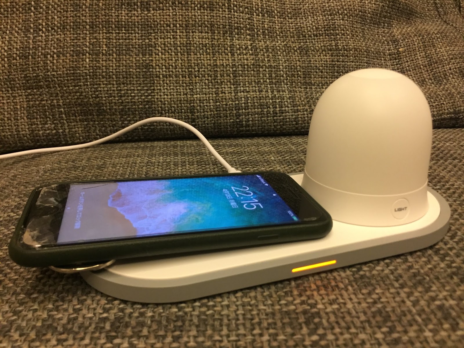 急速qiワイヤレス充電器 Iphoneにスマホリングを付けたままでワイヤレス充電する方法 モニオの部屋