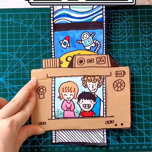 DIY Cardboard Camera  DIY Toy for Kids