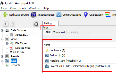 Autopsy Tool for Windows
