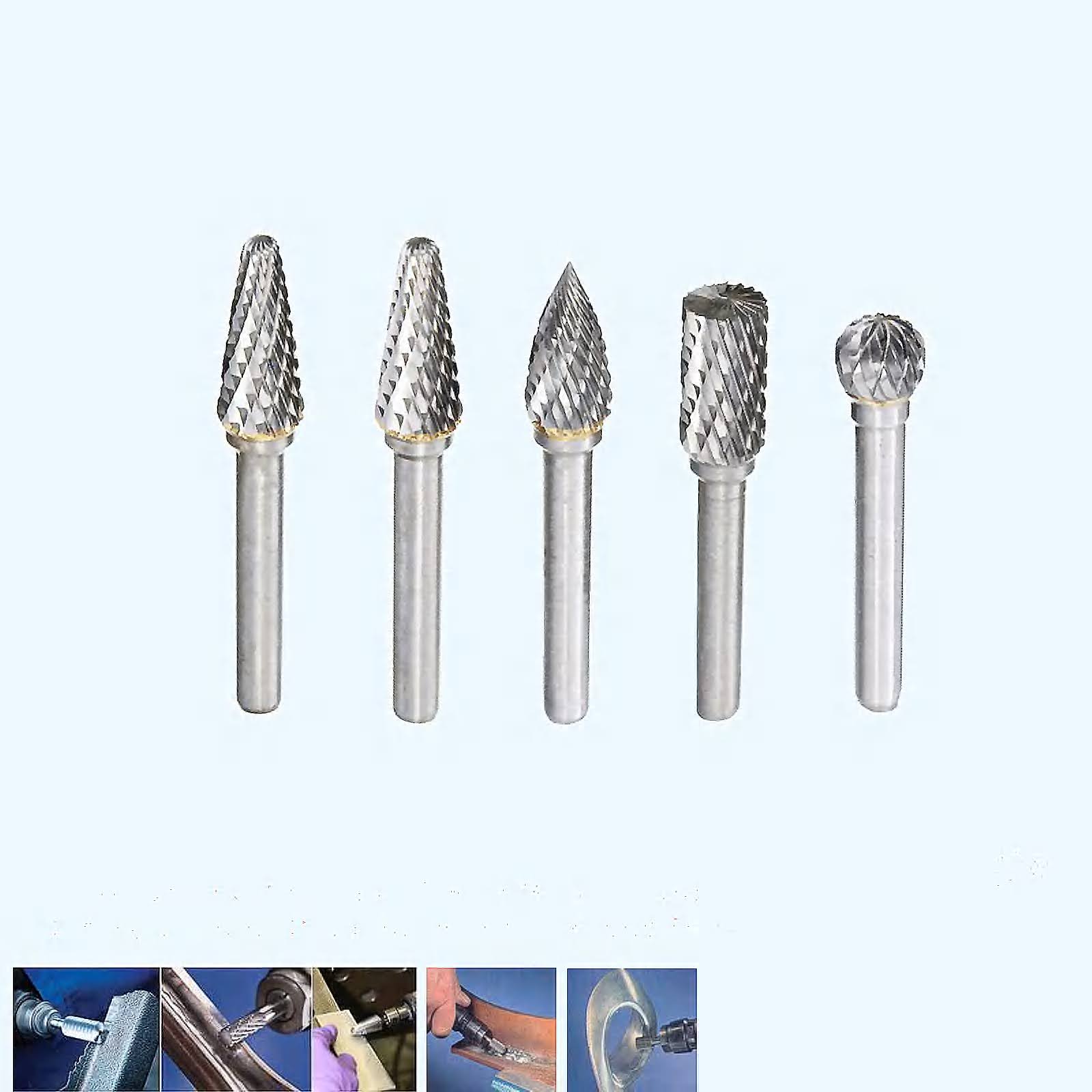 Double Cut Burr Bit Carbide Grinder Die Engraving Hown store HOWN