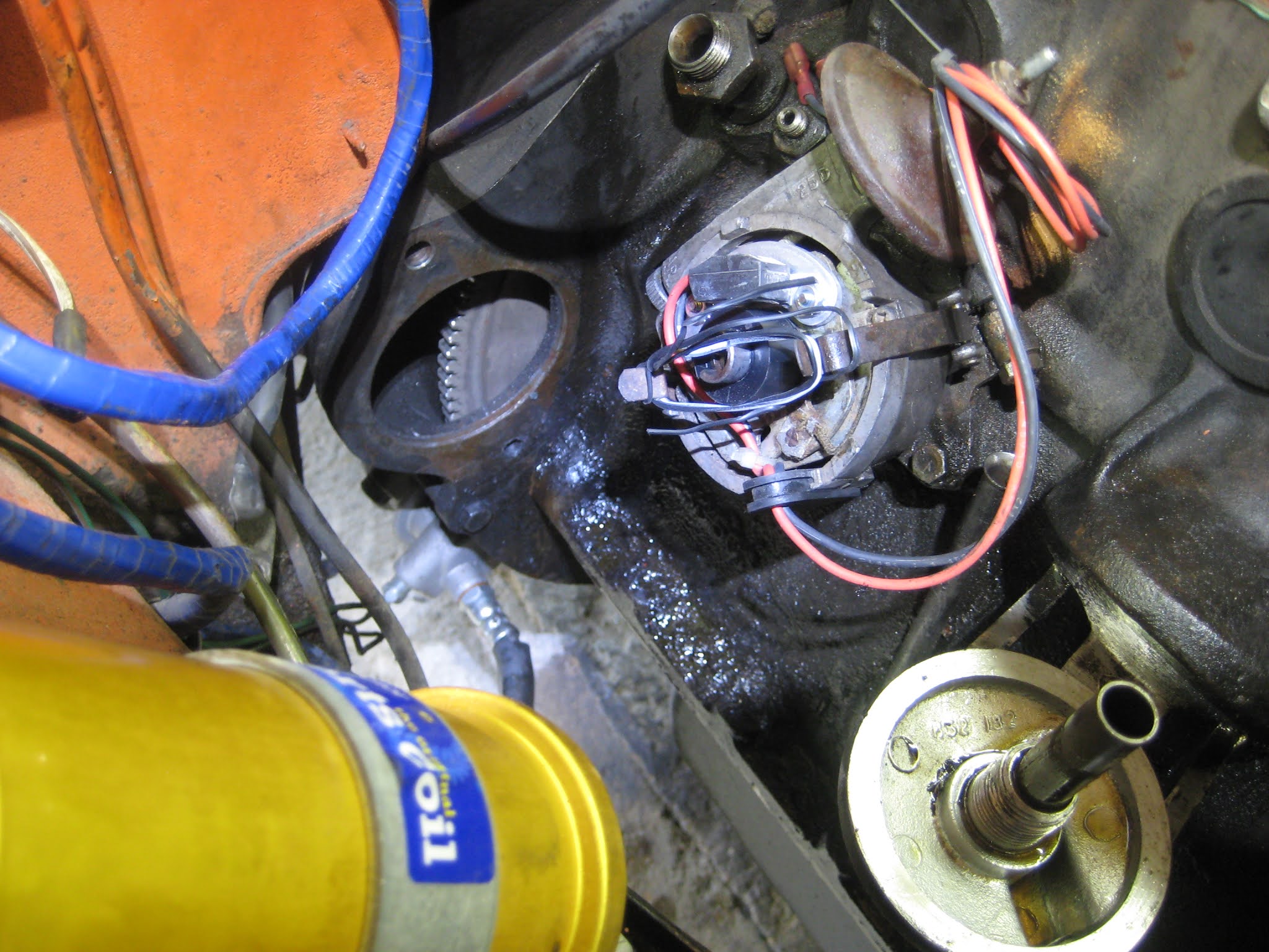 Adam's MGB Restoration Distributor Clean Up