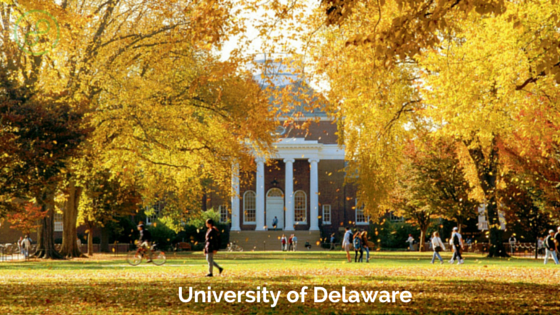 На фото University of Delaware