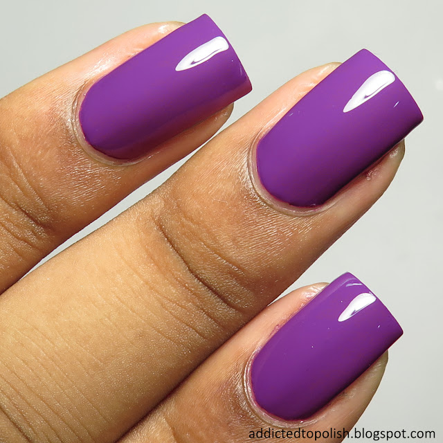 look nail color lavender