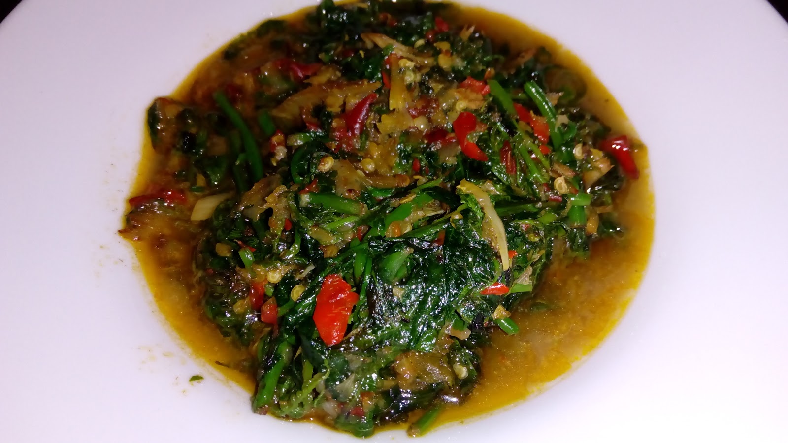 Pucuk Paku Goreng Ikan Bilis 2181