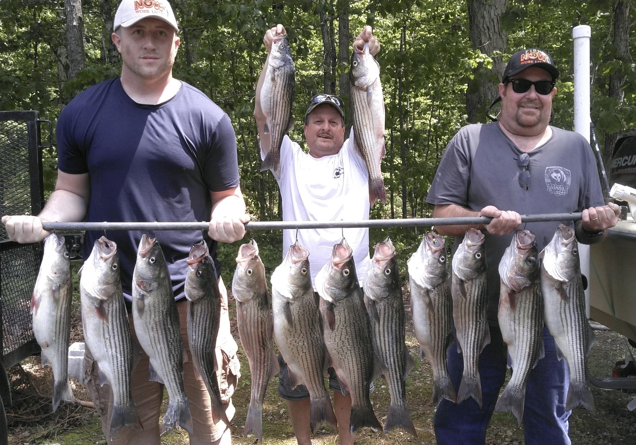 Striper Report Lake Anna Stripers are Feeding! Jim Hemby Guide