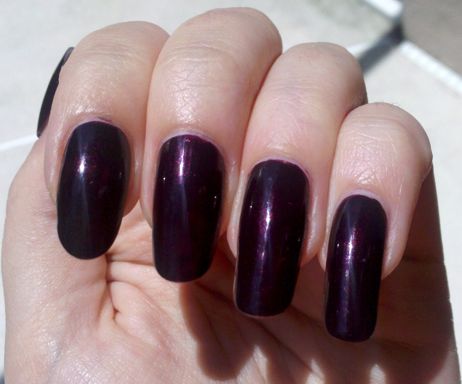 Perky Polish OPI Black Cherry Chutney