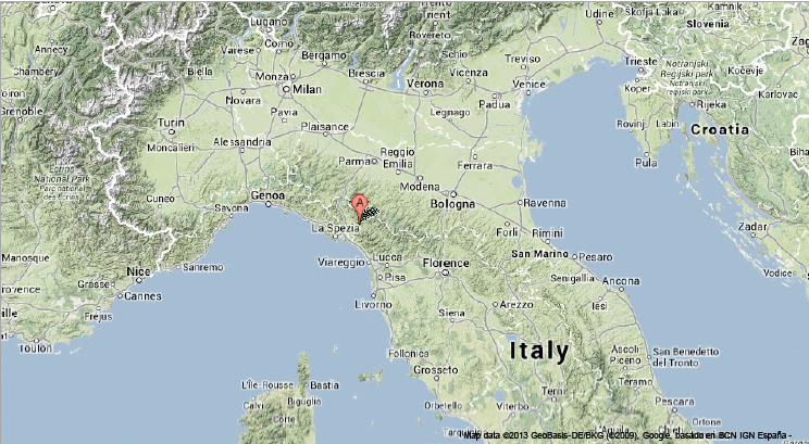 Гугл карта италии