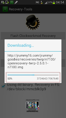 شرح طريقة تثبيت  الريكفري TWRP و الريكفري CWM
