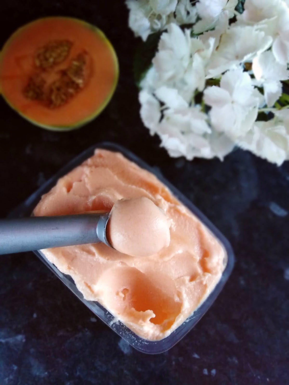 Sorbet melon au Thermomix