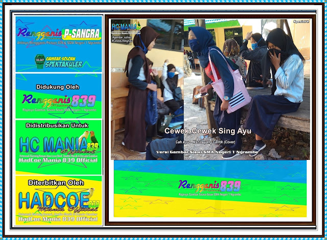 Gambar Soloan Spektakuler - Gambar Siswa-Siswi SMA Negeri 1 Ngrambe Versi Cah Ayu Khas  Spesial 2 - 10 RG