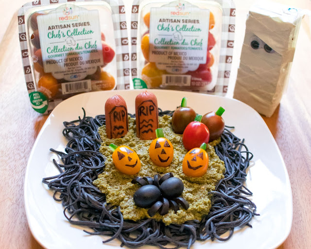 Creepy Graveyard Halloween Pasta Recipe