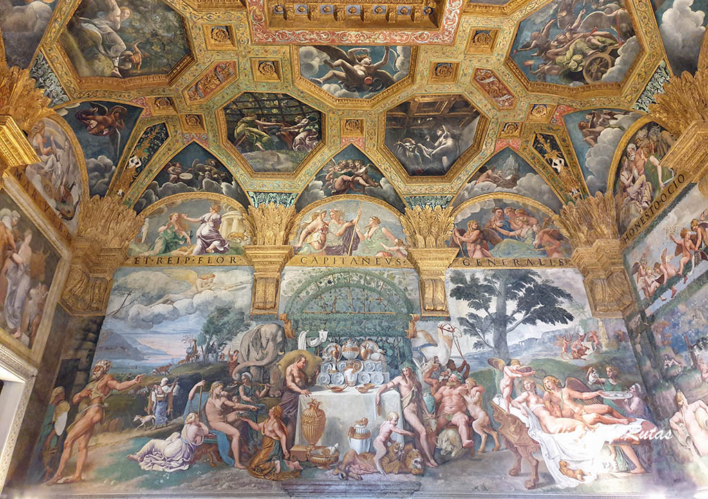 Sala de Cupido y Psique del palazzo Te de Mantua