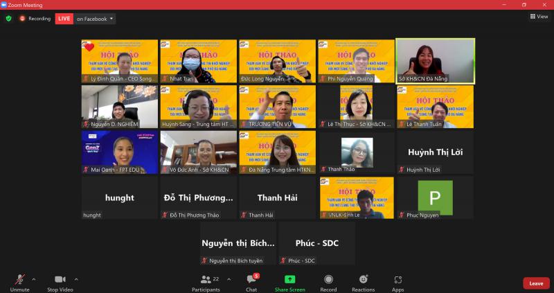 Đà Nẵng: Thành lập Cổng thông tin Khởi nghiệp đổi mới sáng tạo, giải đáp mọi thắc mắc cho cộng đồng khởi nghiệp