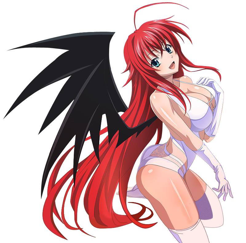 Highschool DxD:Rias Gremory Devil Sexy Wrestling Devl Render.