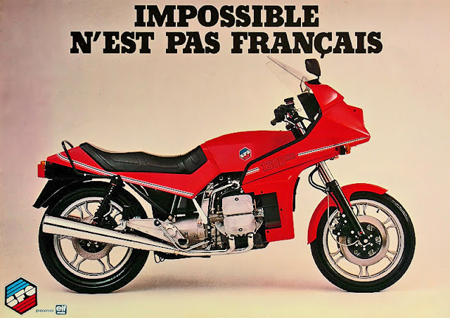 French BFG 1300 Motorbike Brochure