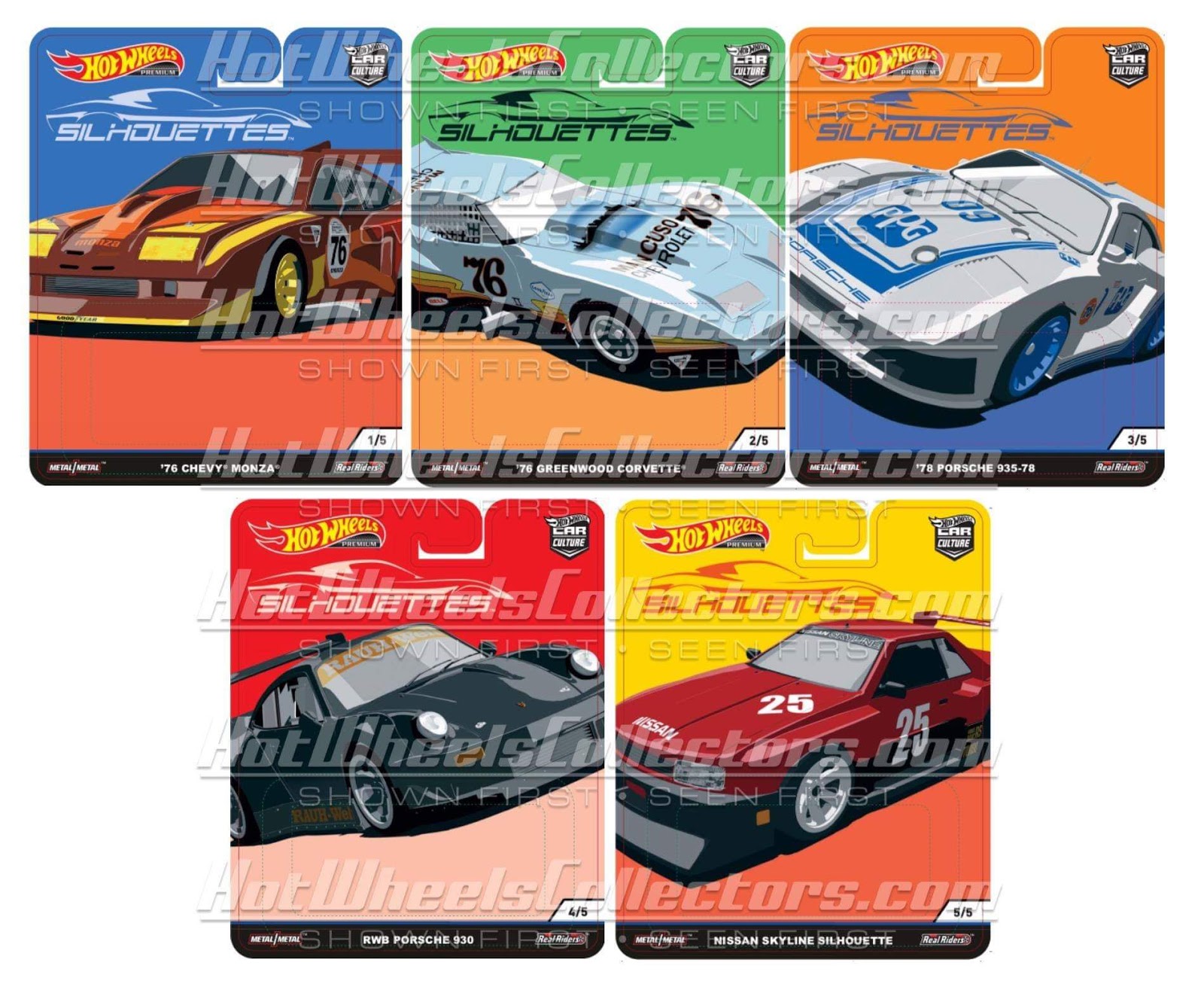 hot wheels 2019 car culture silhouettes