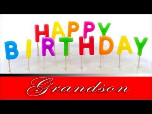 Happy Birthday Grandson HD