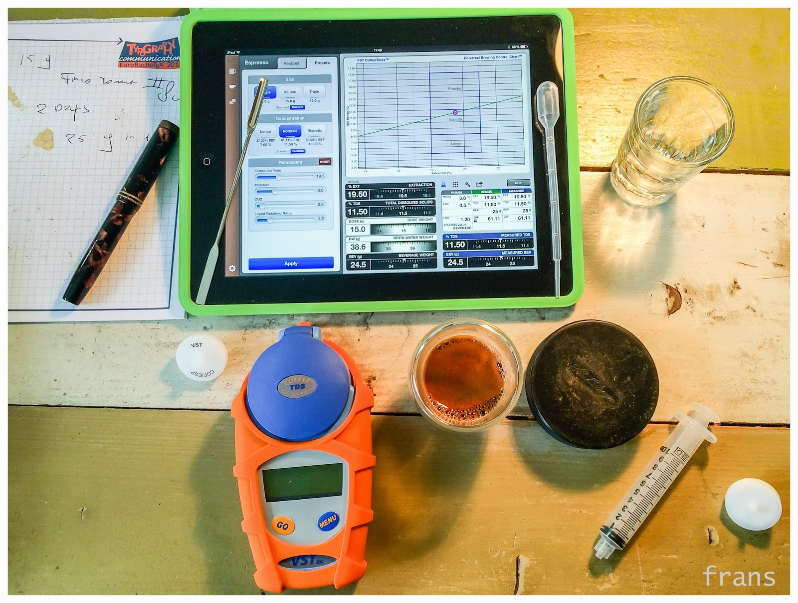 VST Labs Coffee Refractometer & App