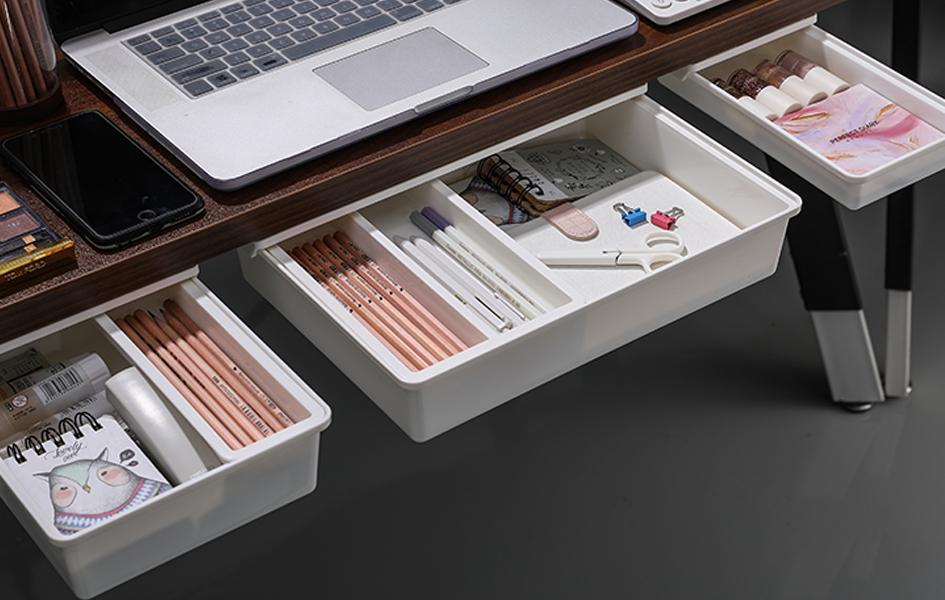 REVIEWS How do you organize a messy desk with Baffect under desk