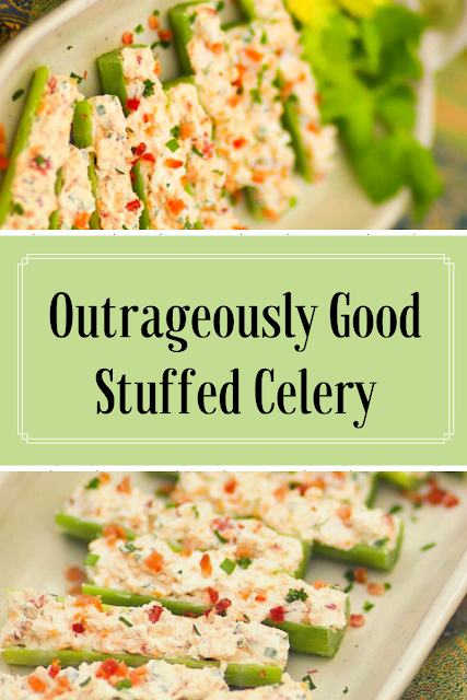 Outrageously Good Stuffed Celery - Dinner Recipesz